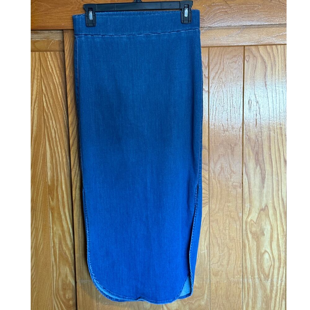 Frank & Eileen "Donegal" Unforgettable Denim Midi Skirt, 2